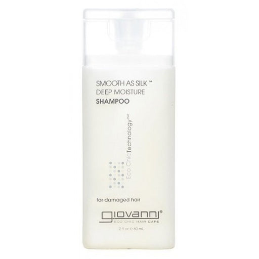 GIOVANNI Shampoo Smooth As Silk (Damaged Hair) 60ml - Welcome Organics