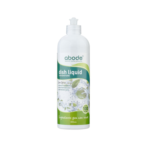 Abode Dish Liquid Concentrate Lime Spritz 500ml - Welcome Organics