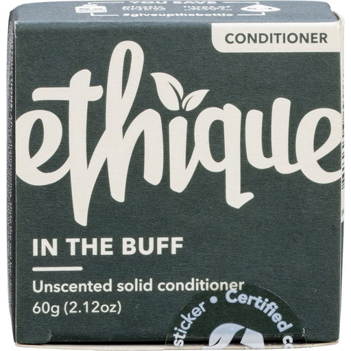 Ethique In The Buff Solid Conditioned Bar, Unscented Solid Conditioner 60g - Welcome Organics