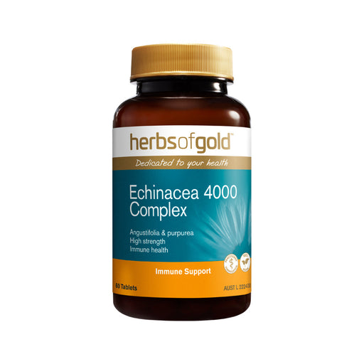 Herbs of Gold Echinacea 4000 Complex 60t - Welcome Organics