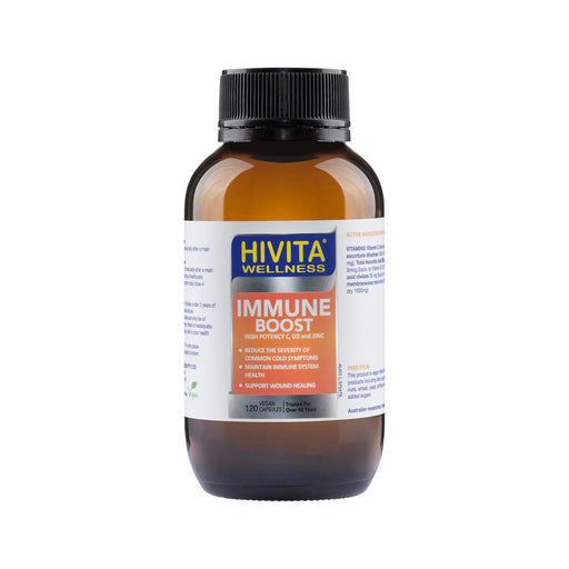 HIVITA Wellness Immune Boost (High Potency C, D3 & Zinc)