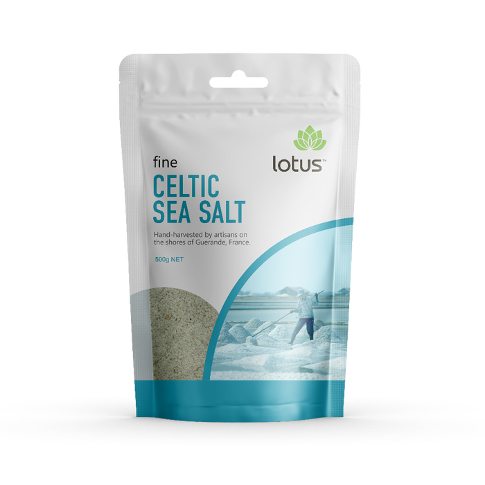 LOTUS Celtic Sea Salt Fine 500g