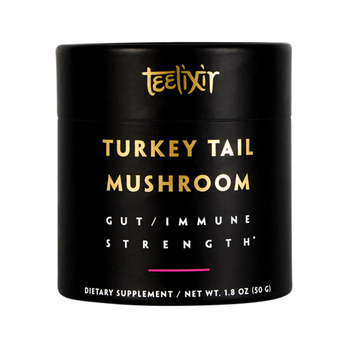 Teelixir Turkey Tail Mushroom Gut Immune Strength 50g - Welcome Organics