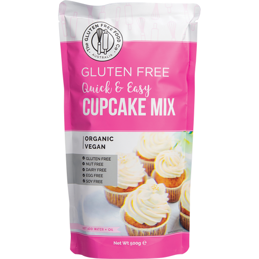 The Gluten Free Food Co Gluten Free Cupcake Mix 500g - Welcome Organics