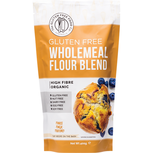 The Gluten Free Food Co Gluten Free Wholemeal Flour Blend 400g - Welcome Organics 