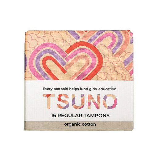 Tsuno Organic Cotton Regular Tampons 16pk - Welcome Organics