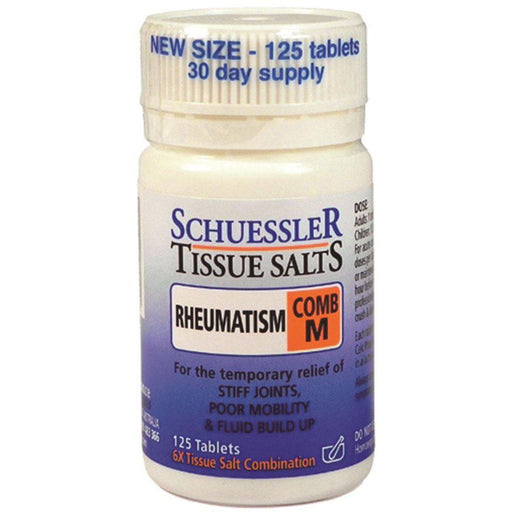 MARTIN & PLEASANCE Schuessler Tissue Salts Comb M Rheumatism 125t - Welcome Organics