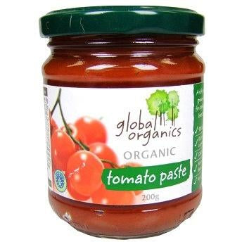 GLOBAL ORGANICS Organic Tomato Paste 200grams - Welcome Organics