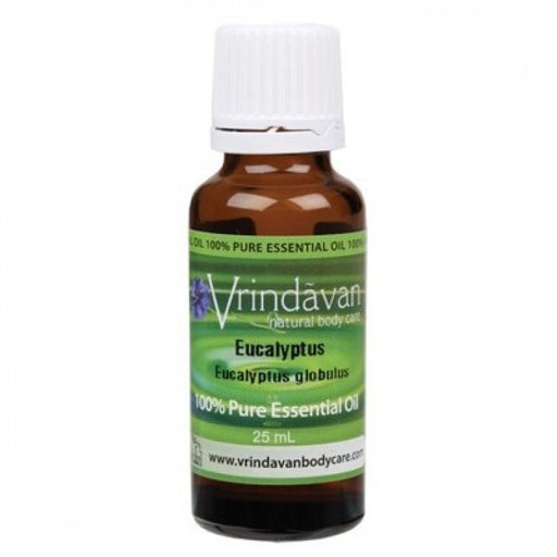 VRINDAVAN Eucalyptus Essential Oil (100%) 25ml - Welcome Organics