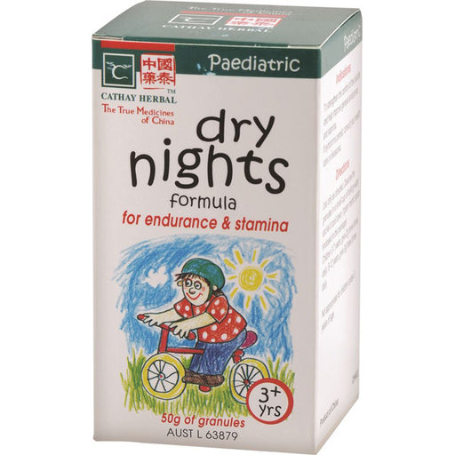 CATHAY HERBAL Paediatric Dry Nights Formula 50g - Welcome Organics