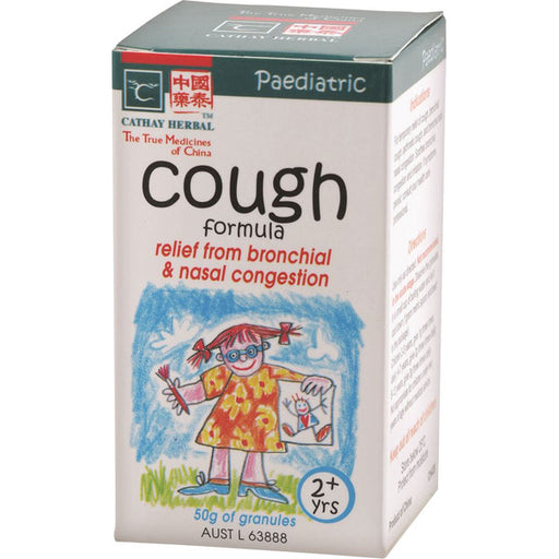 CATHAY HERBAL Paediatric Cough Formula 50g - Welcome Organics