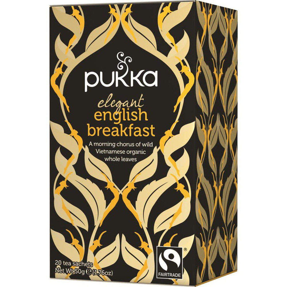 PUKKA Elegant English Breakfast x 20 Tea Bags - Welcome Organics