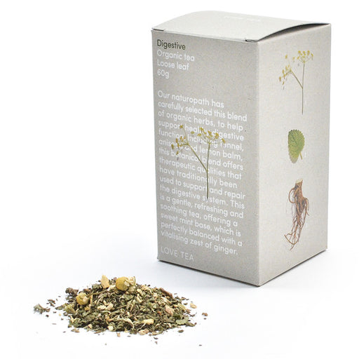 LOVE TEA Organic Digestive Tea 60g - Welcome Organics