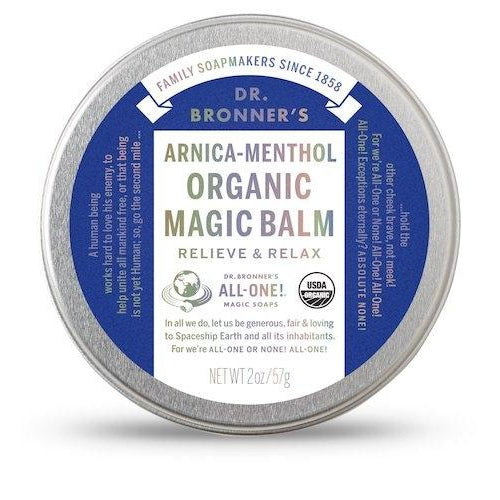 Dr. Bronner's Organic Magic balm Arnica Menthol 57g - Welcome Organics