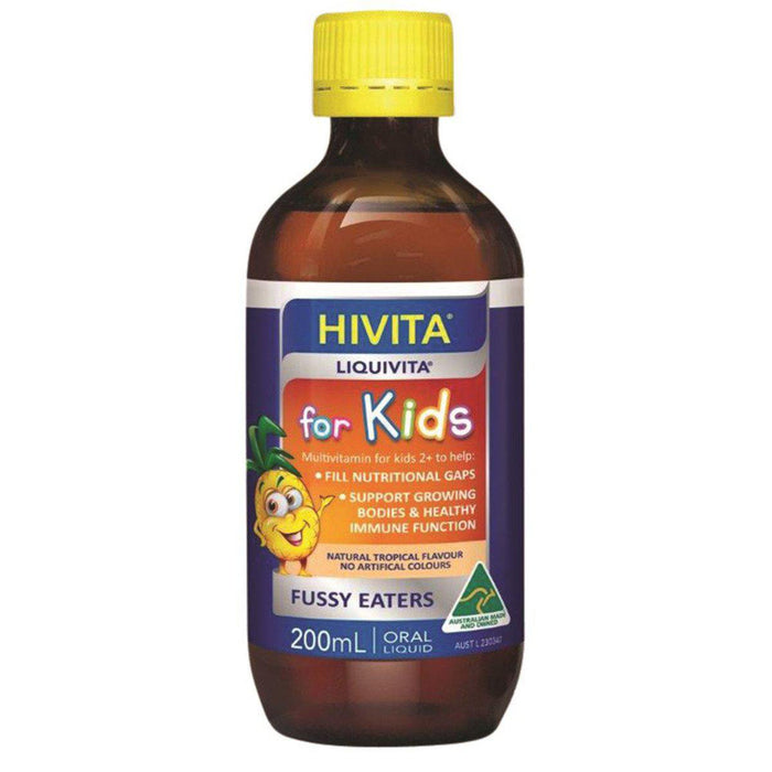 HIVITA Liquivita for Kids (Liquid Multi) 200ml - Welcome Organics