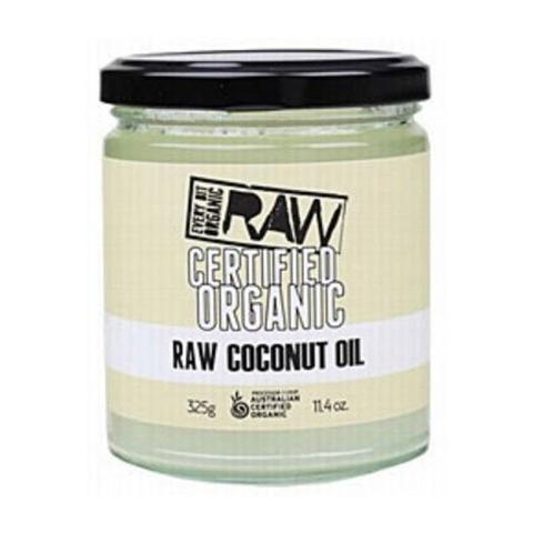 EVERY BIT ORGANIC RAW  Coconut Oil 325g - Welcome Organics