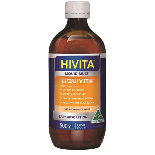 HIVITA Liquivita (Liquid Multi) 500ml - Welcome Organics