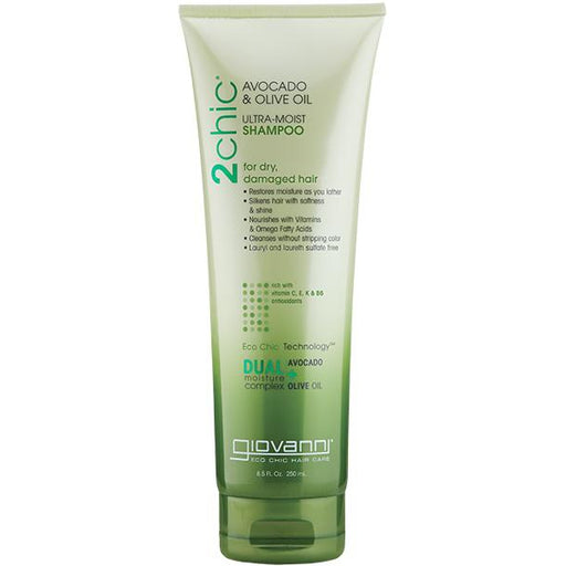 GIOVANNI Shampoo - 2chic Ultra-Moist (Dry, Damaged Hair) 250ml - Welcome Organics