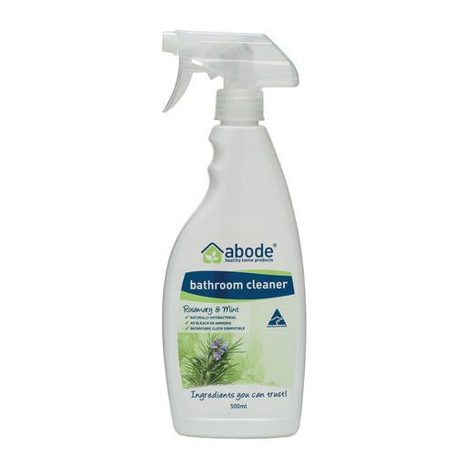 Abode Bathroom Cleaner Rosemary Mint Spray 500ml - Welcome Organics