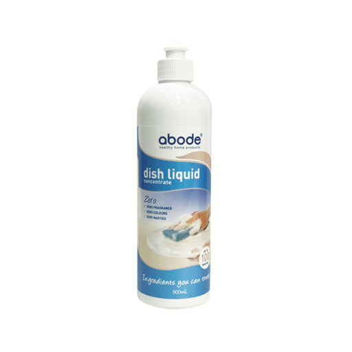 Abode Dish Liquid Concentrate Zero 500ml - Welcome Organics