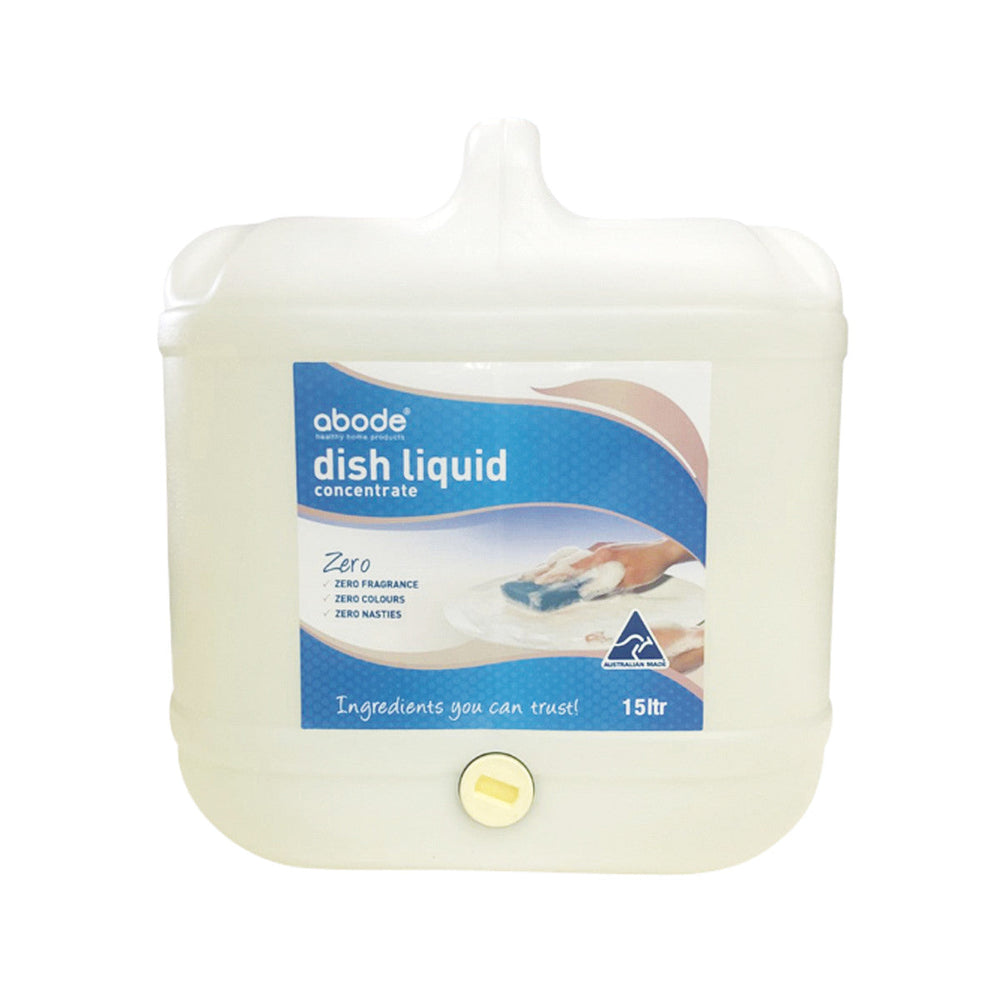 Abode Dish Liquid Concentrate Zero Drum with Tap 15L - Welcome Organics