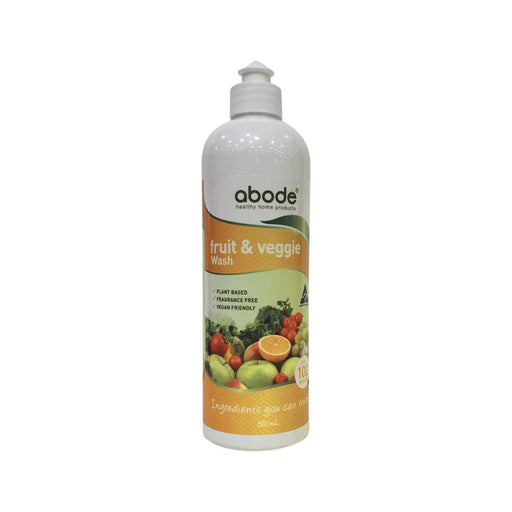 Abode Fruit and Veggie Wash 500ml - Welcome Organics
