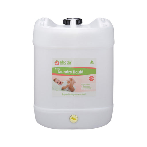 Abode Laundry Liquid Front and Top Loader Baby Drum with Tap 15L - Welcome Organics