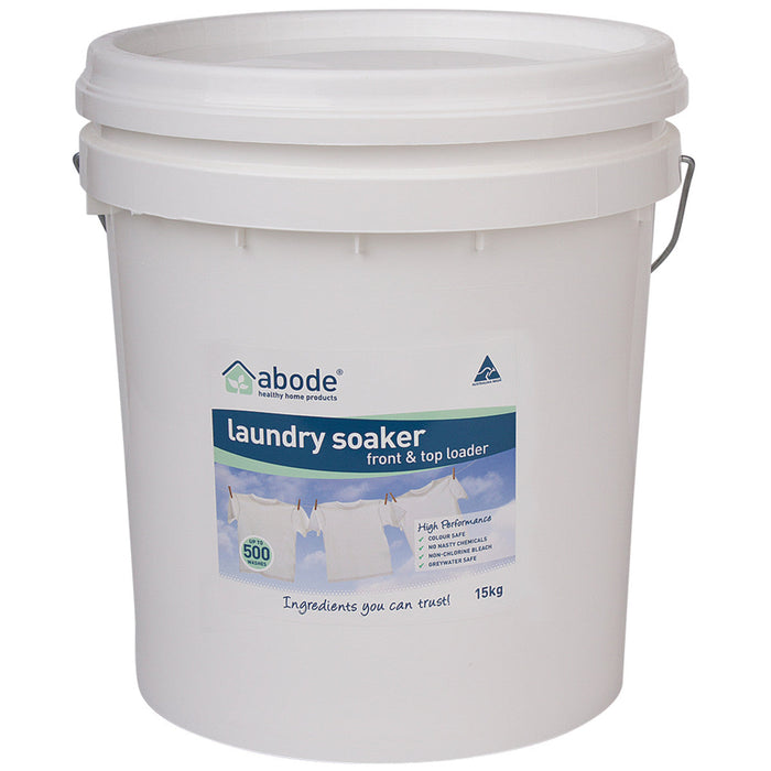 ABODE Laundry Soaker Bulk (Front & Top Loader) 15kg Bucket