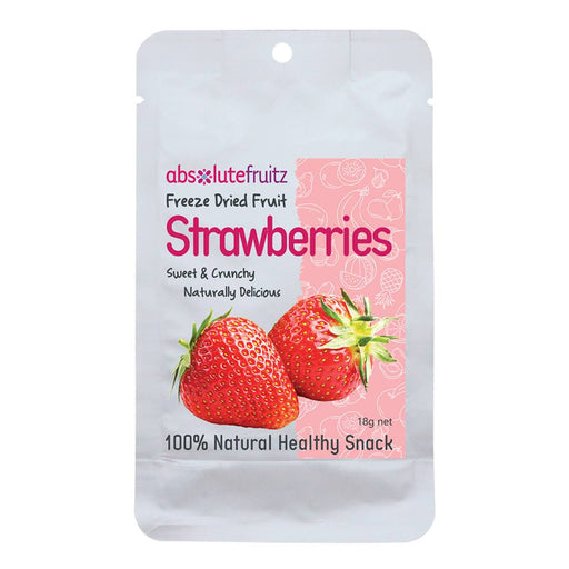 ABSOLUTEFRUITZ Freeze-Dried Whole Strawberries 18g
