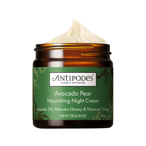 Antipodes Night Cream Avocado Pear Nourishing Night Cream 60ml - Welcome Organics