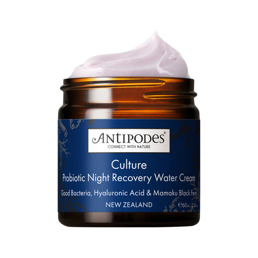 Antipodes Night Probiotic Night Recovery Water Cream Culture 60ml - Welcome Organics