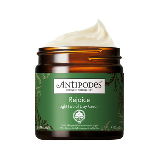 Antipodes Rejoice Light Facial Day Cream 60ml - Welcome Organics