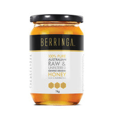Berringa Australian Pure Organic Raw & Unfiltered Honey