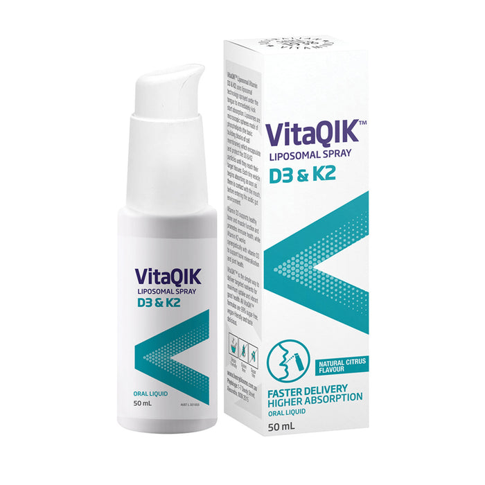 HENRY BLOOMS VitaQIK Liposomal Spray D3 & K2 50ml