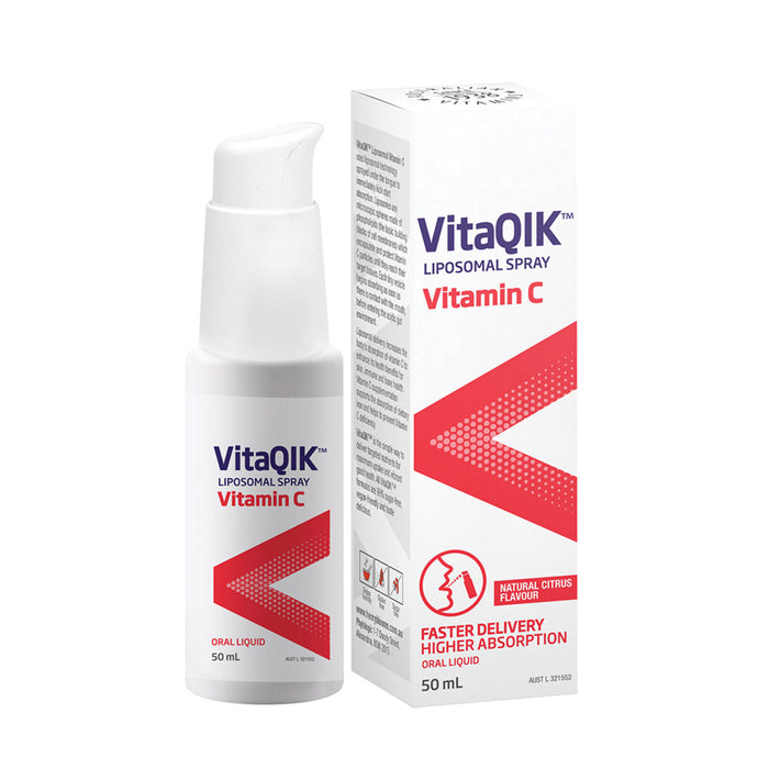 HENRY BLOOMS VitaQIK Liposomal Vitamin C Spray 50ml