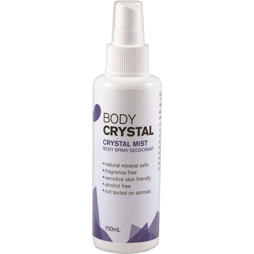 Body Crystal Body Spray Deodorant Crystal Mist Fragrance Free - Welcome Organics