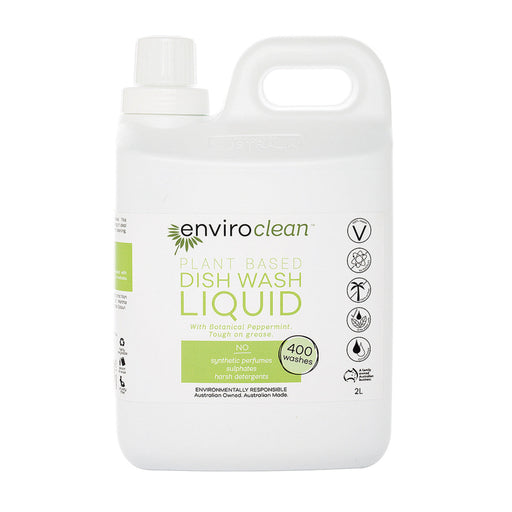 EnviroClean Dish Wash Liquid 2L - Welcome Organics