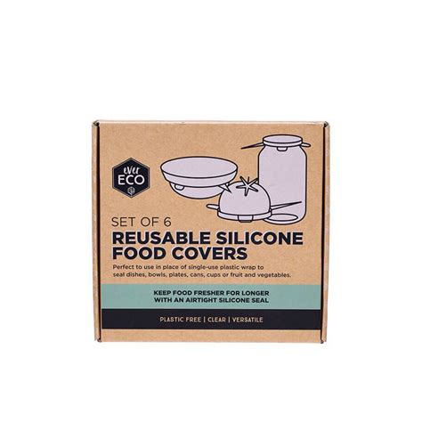 Ever Eco Silicone Food Cover Set of 6 - Welcome Organics
