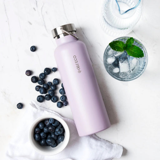 Ever Eco Stainless Steel Insulated Drink Bottle Byron Bay - Lilac 750ml - Welcome Organics