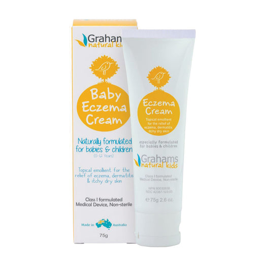 GRAHAMS NATURAL Kids Baby Eczema Cream 75g