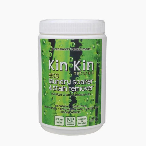 Kin Kin Eco Laundry Soaker & Stain Remover 1.2kg - Welcome Organics