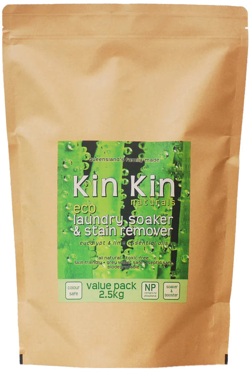 Kin Kin Eco Laundry Soaker & Stain Remover 2.5kg - Welcome Organics