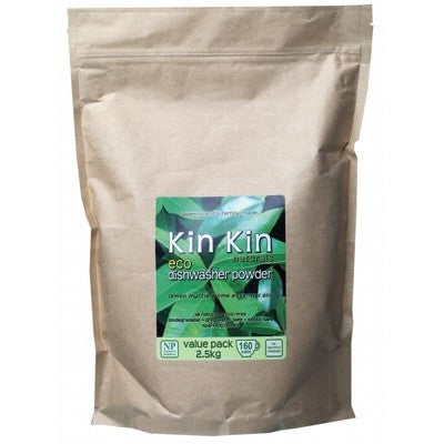 KIN KIN NATURALS Dishwasher Powder 2.5Kg Bulk