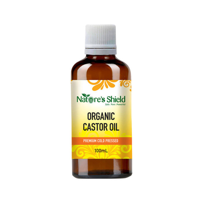 Nature's Shield Organic Castor Oil Premium Cold Pressed, Hexane Free Castor Oil - Welcome Organics