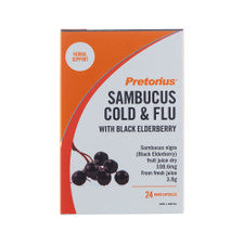 PRETORIUS Sambucus Cold & Flu with Black Elderberry 24c
