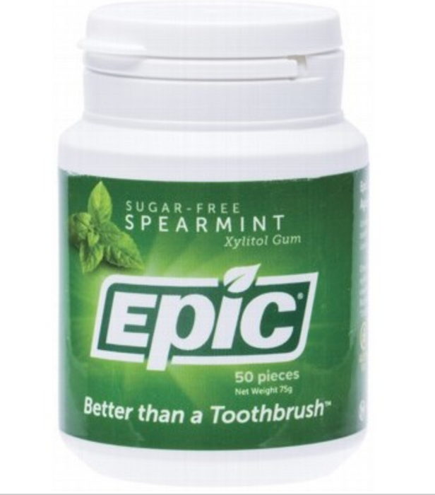 EPIC Xylitol Chewing Gum Spearmint - 50
