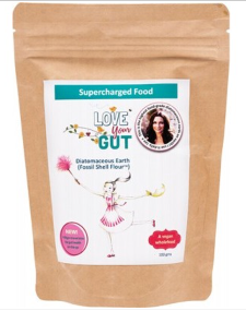 SUPERCHARGED FOOD Diatomaceous Earth Love Your Gut Powder 100g