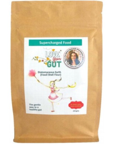 SUPERCHARGED FOOD Diatomaceous Earth Love Your Gut Powder 250g