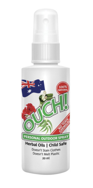 OUCH! Organic Herbal Personal Outdoor Repellent Spray 20ml