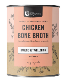 Nutra Organics Bone Broth Chicken Miso Ramen 125g